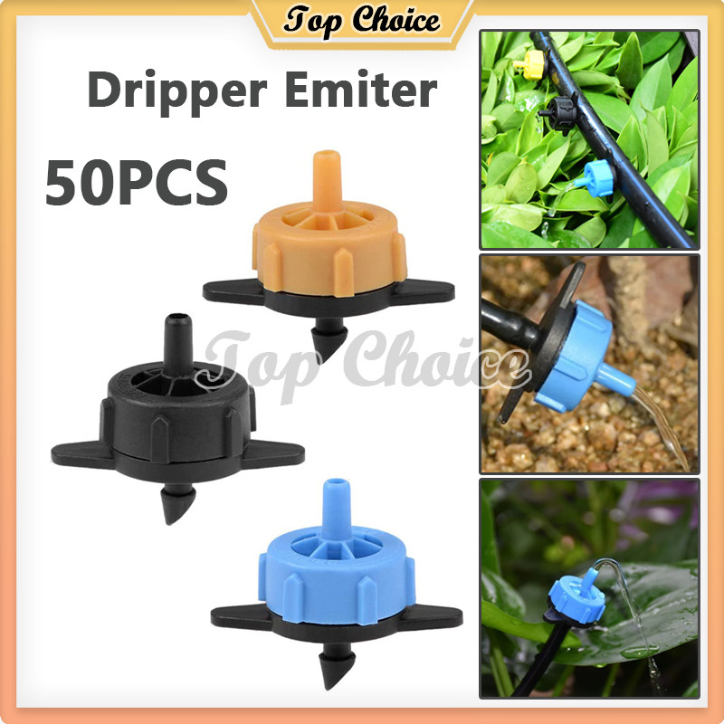 Tetes Emitter 2L 4L Jam Irigasi Tetes Drip Hidroponik