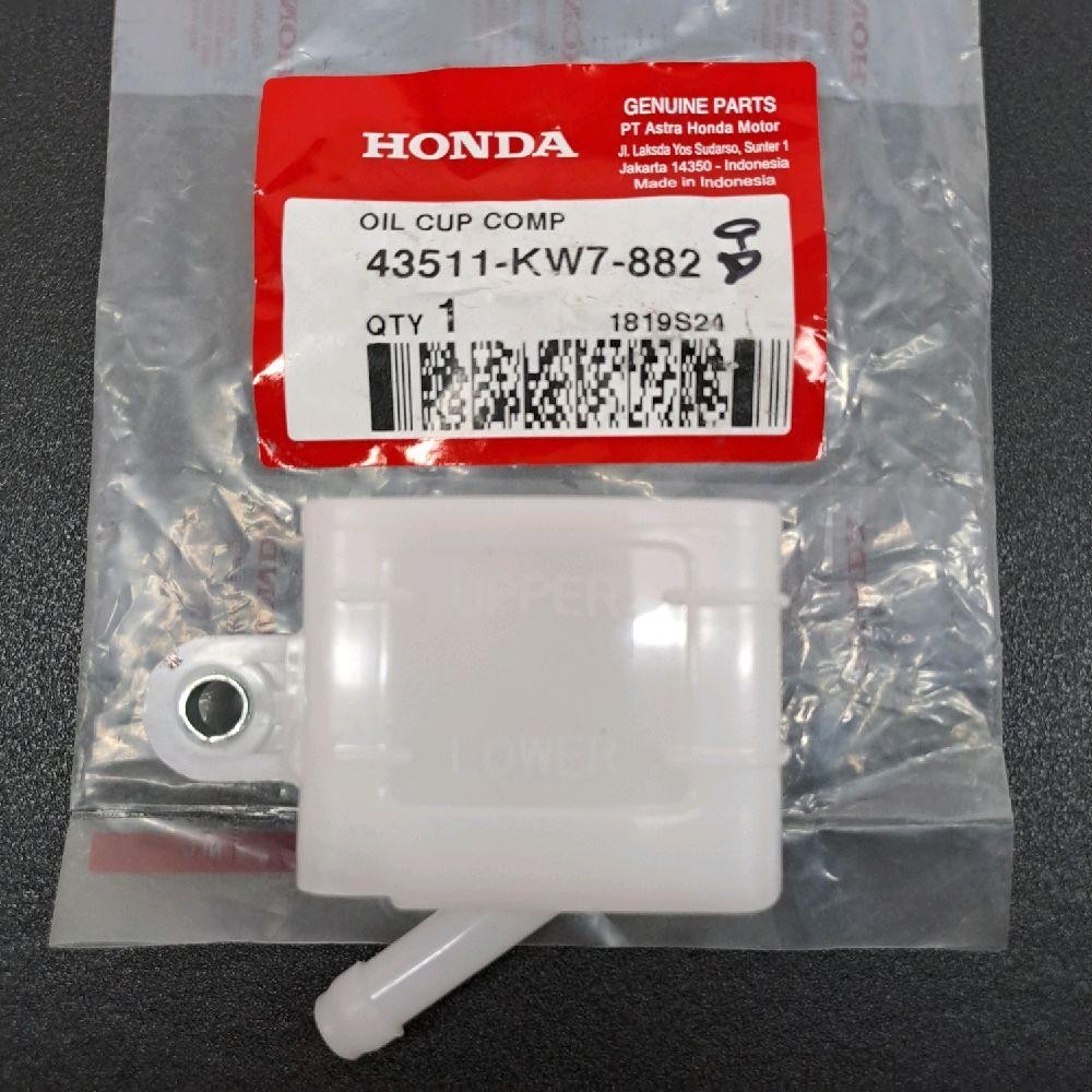 Honda Tempat Minyak Rem Belakang Sonic 43511-KW7-882 Original AHM GENUINE PARTS