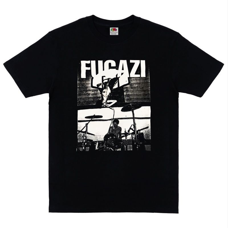 Fugazi band Tshirt black - Kaos band Fugazi Tshirt band New merchandise