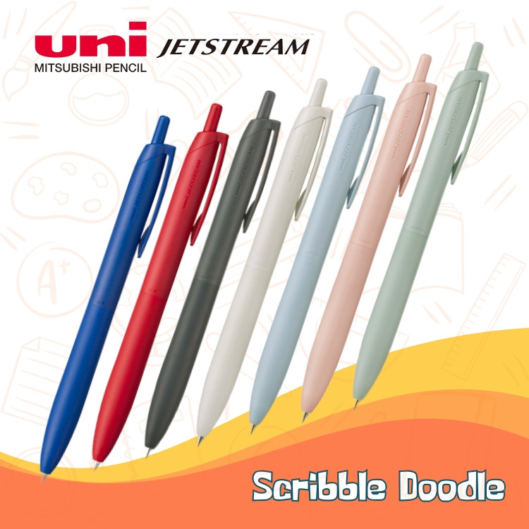 TERLARIS UNI Jetstream Lite Touch Ballpoint Pen | Pulpen Uniball Uni Ball Jet Stream