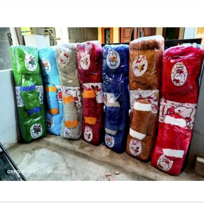 JANGANLIRIK PROMO Kasur Surpet Bulu RASFUR Motif Karakter - Kasur Bulu - Kasur Bulu Karakter - Kasur