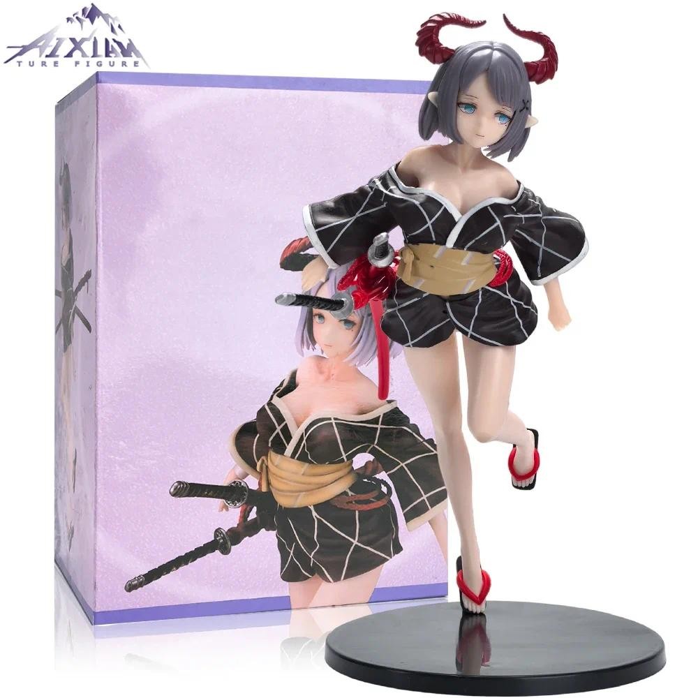 Ecchi Figure Daiki Kougyou Tsunokko Anime Illustration By Shal.E Sexy Girl PVC Action Figure  Collec
