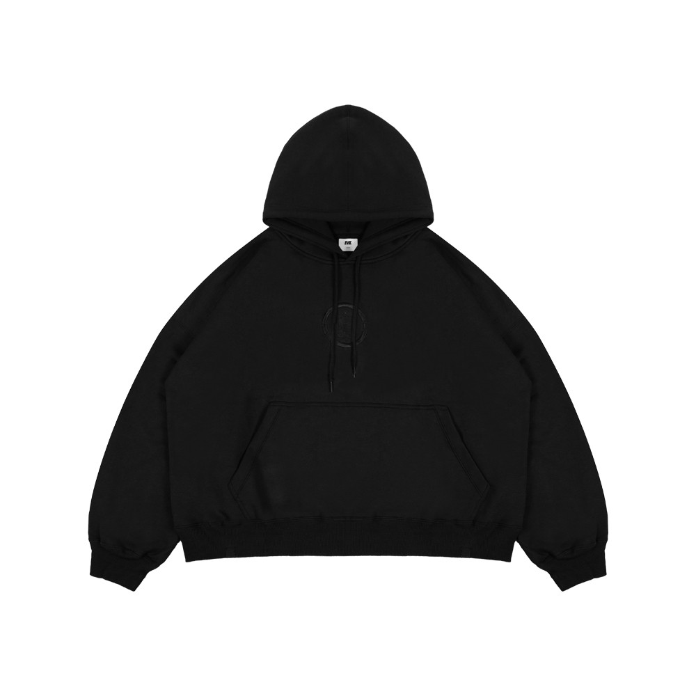 EVIL BOXY HOODIE - MORK H25 BLACK