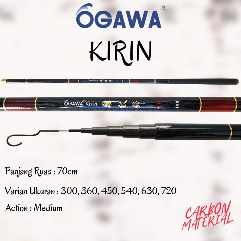 BERGU_IDtegek Ogawa Kirin/joran tegek ogawa kirin/joran waduk