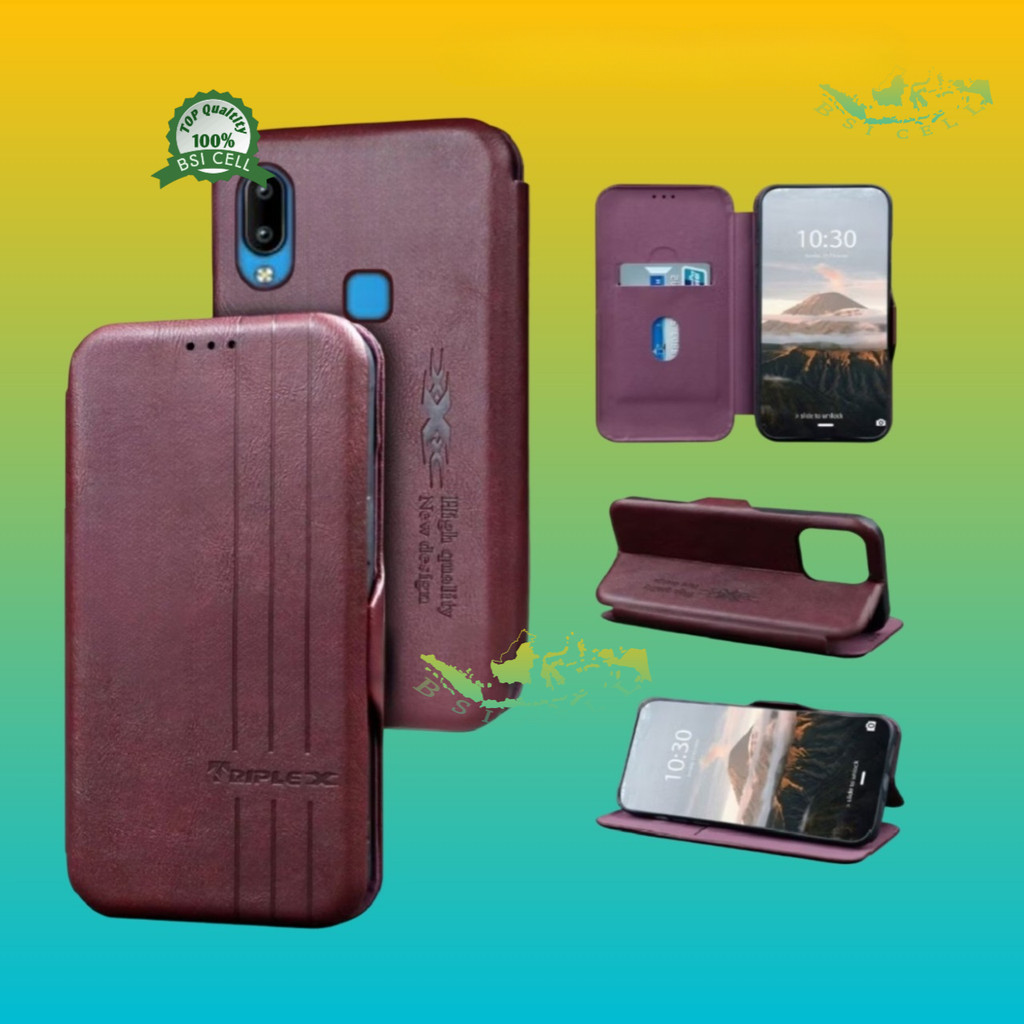 CASE VIVO Y91 Y93 Y95 MODEL 1817-1816-1903-1814-1811-1815-1807 FLIP COVER MAGNET CASING NEW DESIGN-C