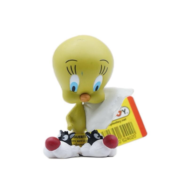 Plastoy 62402 Tweety Looney Tunes Action Figure Cartoon Mainan Karakter Collection Koleksi Pajangan 