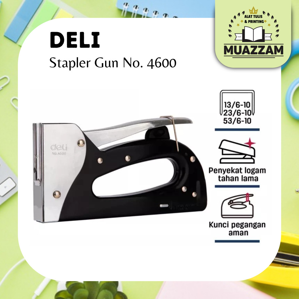 Deli Hekter Tembak 4600 Stapler Gun