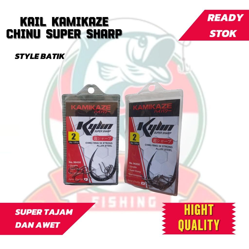 Mata kail kamikaze chinu - mata pancing super tajam