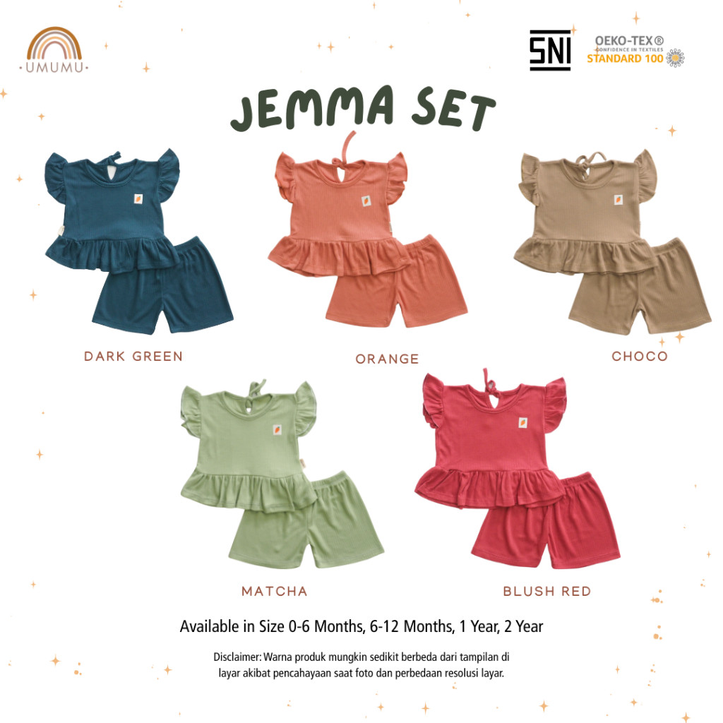 UMUMU Jemma Set - Setelan Anak Perempuan