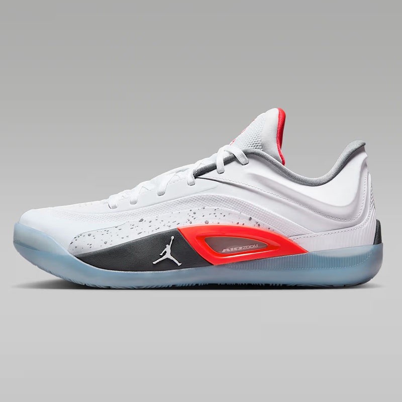 HOOPS POINT Sepatu Basket Air Jordan Zion 4 Pf White Infrared Original Fd0591-103
