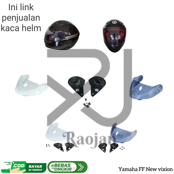 Kaca helm Yamaha New Vixion Visor helm Yamaha Full Face Cargloss