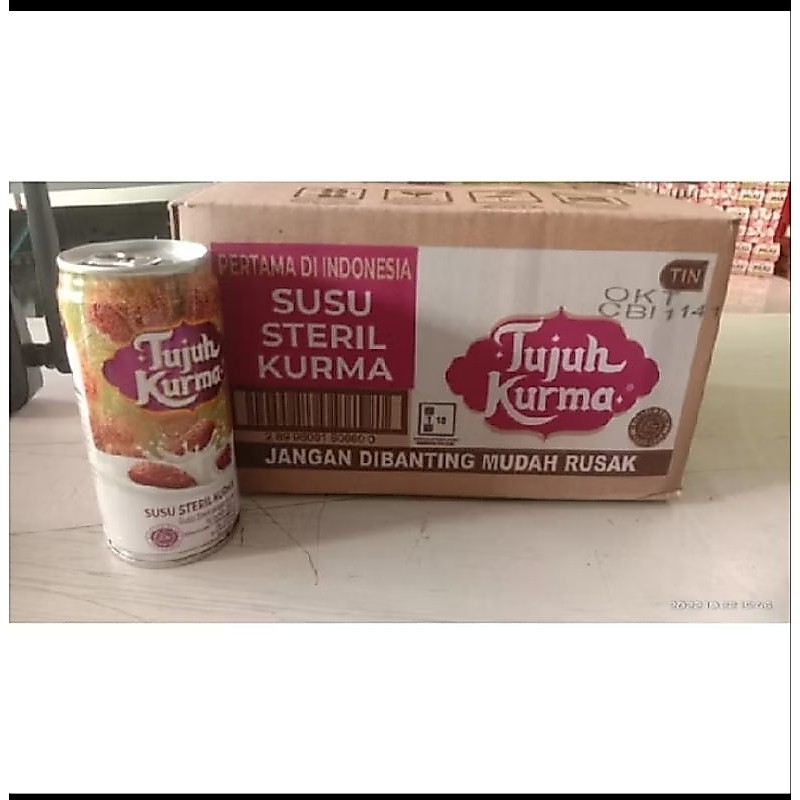 susu 7 kurma 1 dus isi 12