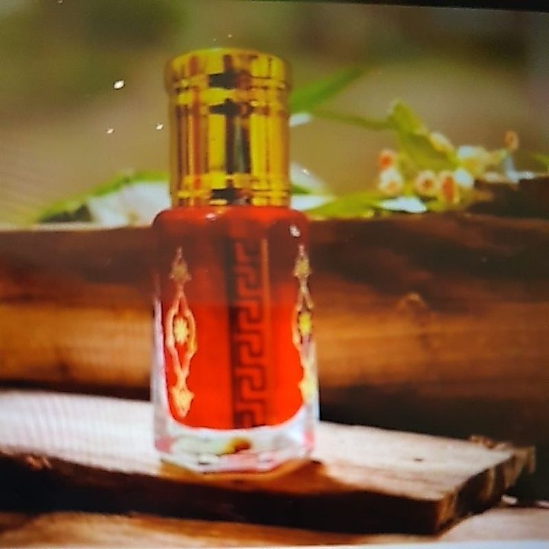 MINYAK SAFFRON AHMAR JAFARON MERAH BUNGA JAPARON 4ML STICK PRINTING