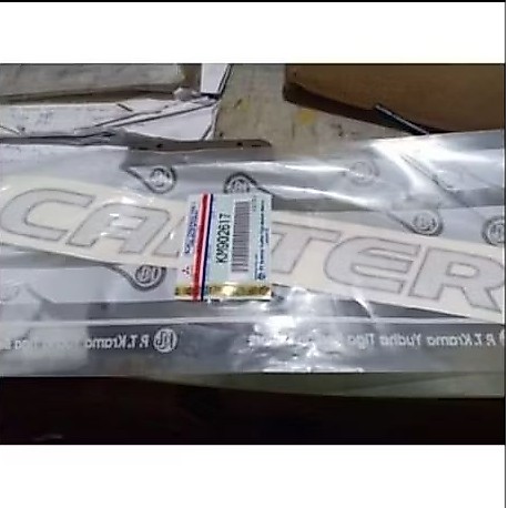 sticker canter untuk turbo ps125 original per biji/stiker canter turbo