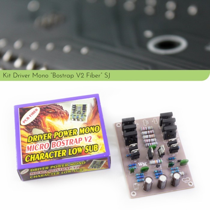 Kit Rakitan MCRD Bostrap V2 Fiber Driver Mono SJ WK