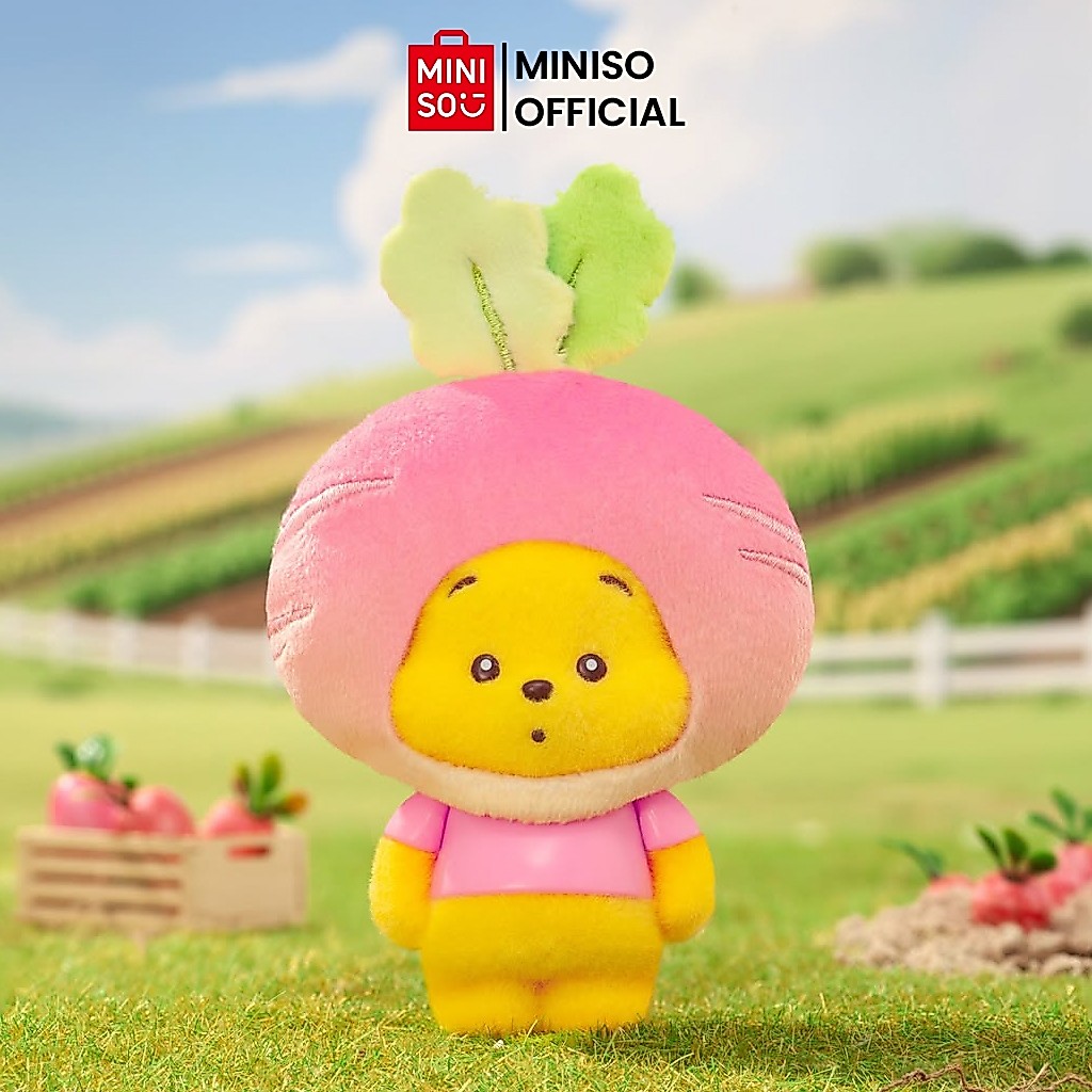 Raspyblooming Miniso Toy - Disney Winnie The Pooh Tiny Orchard Series Blind Box Gantungan Tas