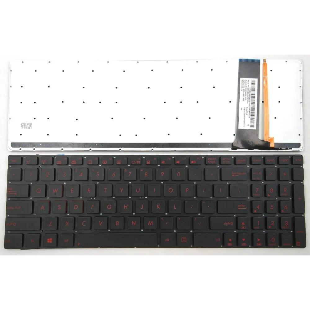 New Laptop Keyboard for Asus G550 G550J G550JK G550JX GL550 GL550J GL550JK GL550JX Series Without Fr