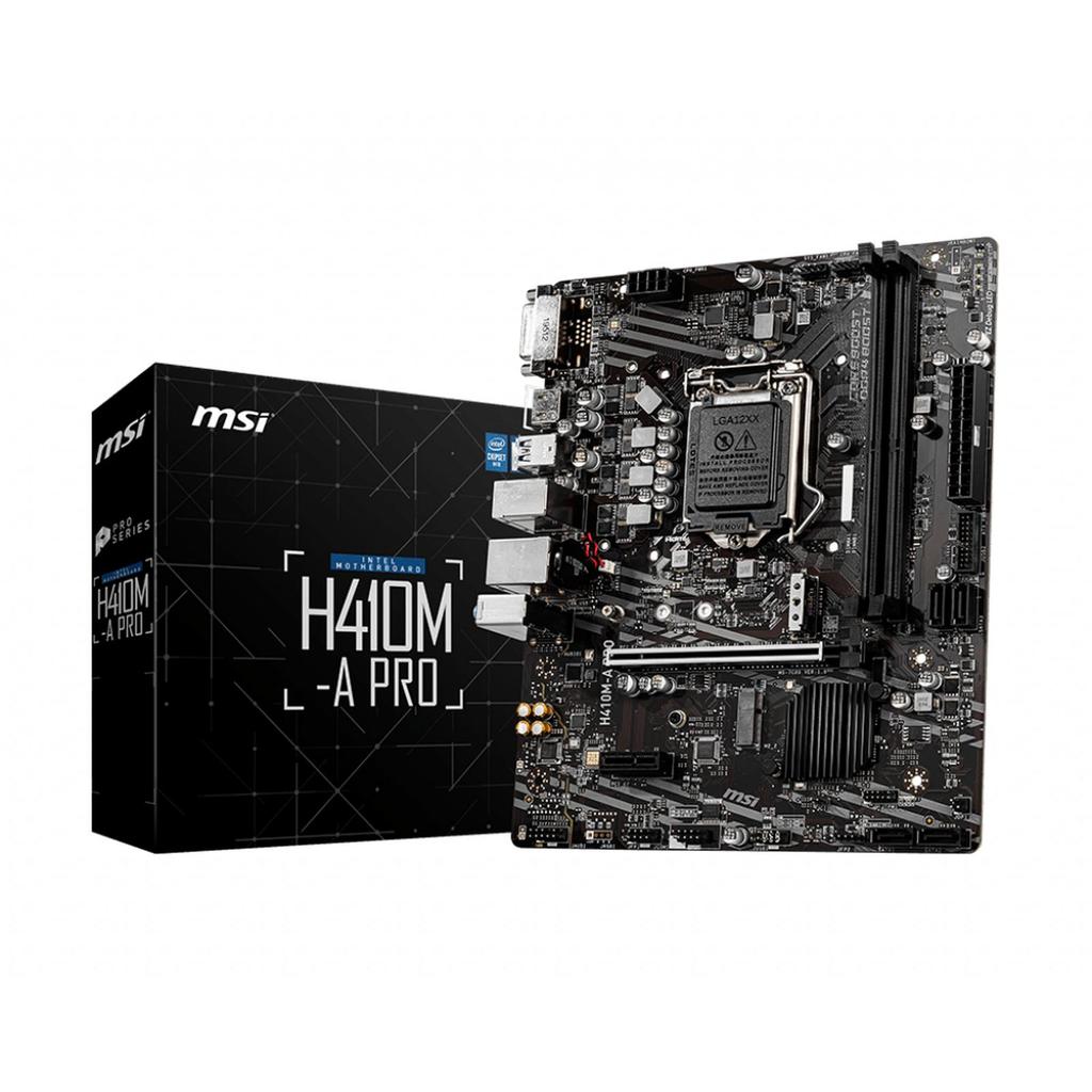 Motherboard MSI H410M-A PRO / H410M A PRO (Gen 10th only) LGA 1200