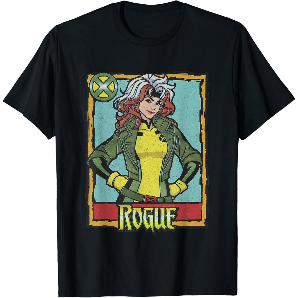 Kaos Lengan Pendek Marvel Unisex Pria Wanita Pelindung Motif X-Men Jumbo Size