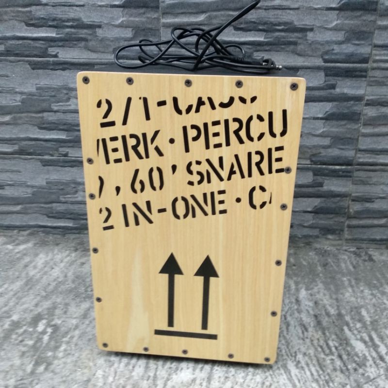 Cajon elektrik,kajon electric, cajon acoustic     Berkualitas