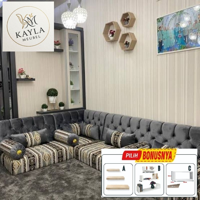 PROMO Sofa Arab Lesehan / Sofa Lesehan Arab / Sofa misnad / Sofa Majelis (CIMINDI MEUBEL)