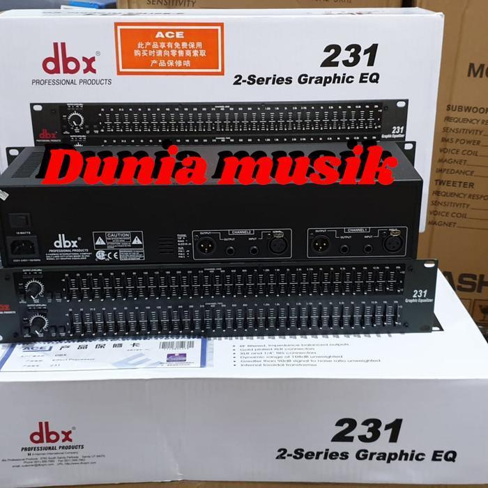 equalizer dbx231 dbx 231. 2x31 channel - dbx 231 - dbx 231
