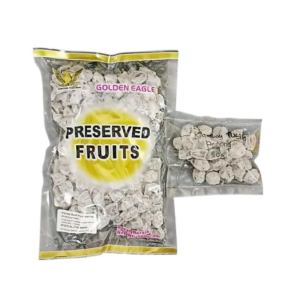 250Gr KIAMBOY POTONG ASEM MANIS  TANPA BIJI / GOLDEN EAGLE PRESERVED FRUITS