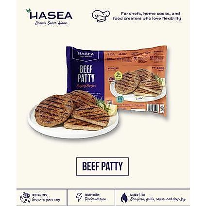 HASEA FROZEN MOCK MEAT BEEF PATTY