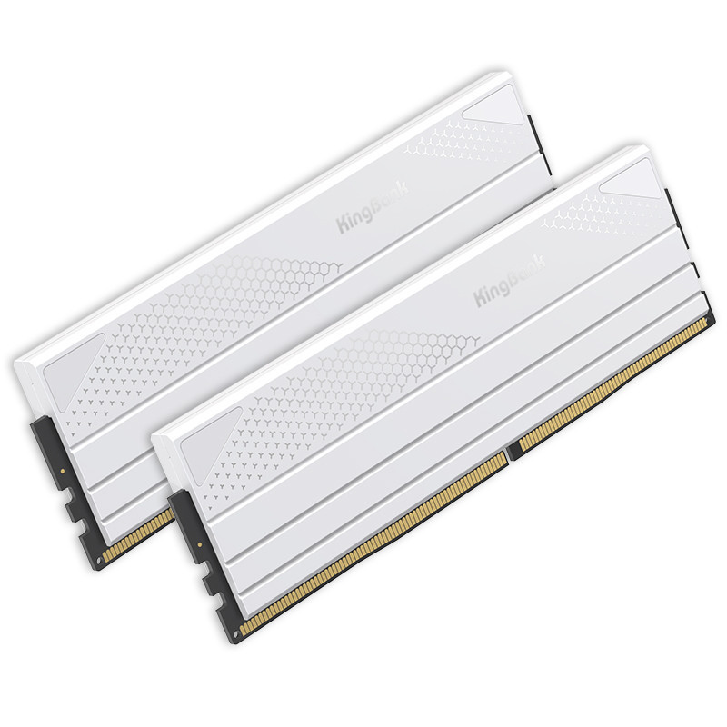 RAM PC KINGBANK DARK WHITE 2x16GB 16GBx2 DDR5 (16GB Kit of 2, Total 32GB) 6000MHz CL28 A - Limited L