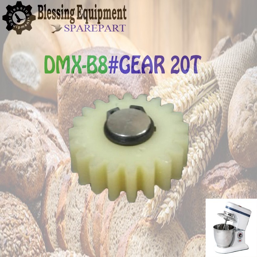 DMX-B8 Sparepart Gear 20T Mixer Fomac     Berkualitas
