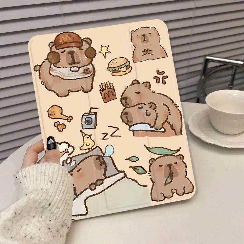 Capybara Tablet Pc for 9.7 5/6th Gen Ipad Air3 10.5 Ipad 10th Generation Case Ipad 9 Generation Case