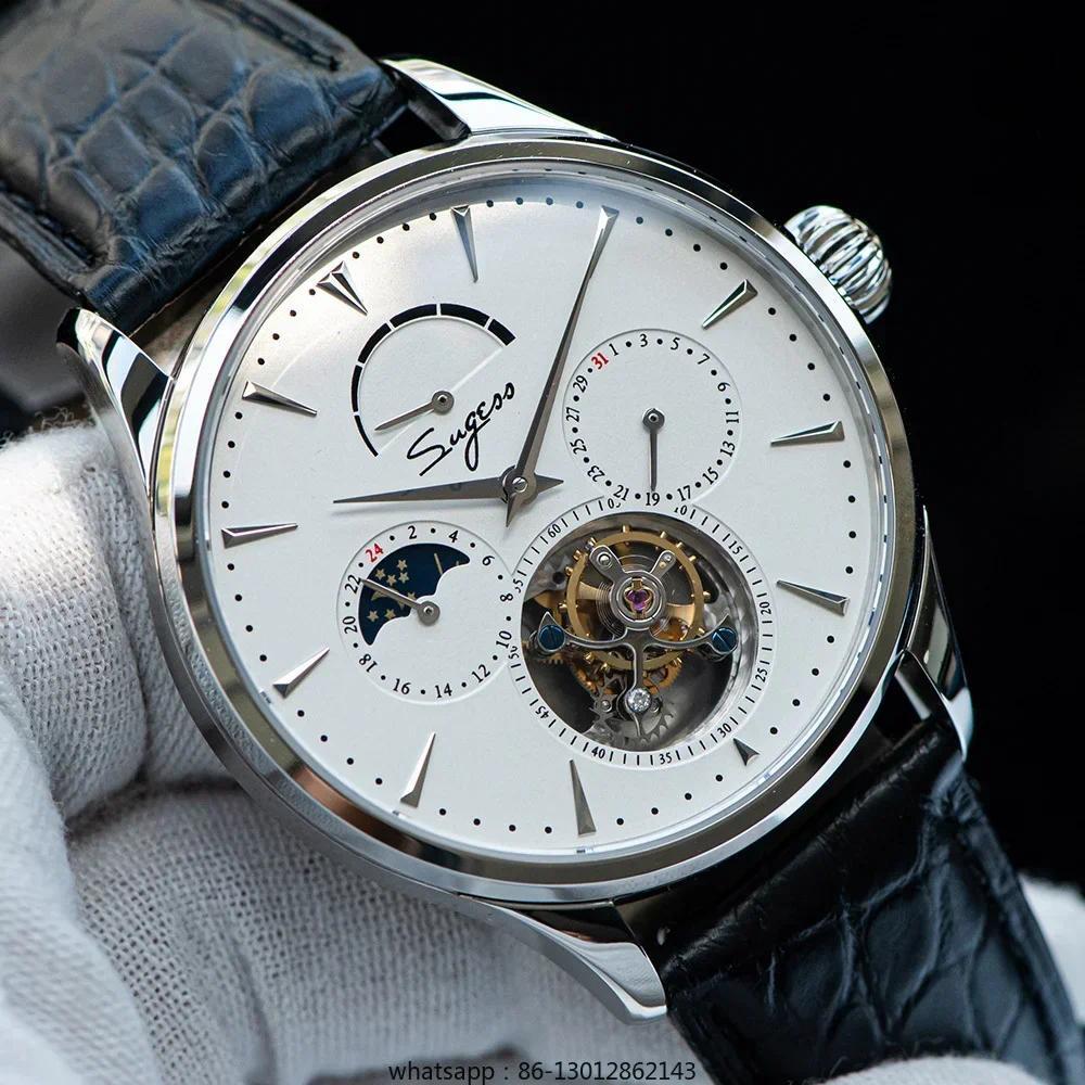 8007 Tourbillon Movement Multifunctional Mechanical Men's Watch Fashion Men's Watch Business Waterpr