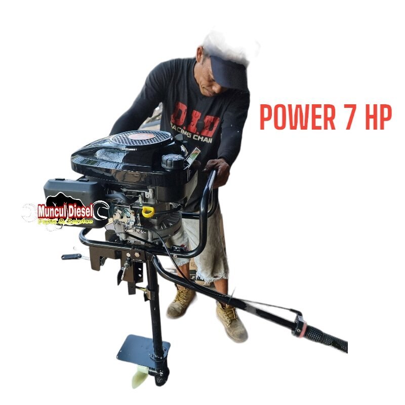 MESIN TEMPEL MATARI 7 HP // MESIN PERAHU MATARI 7 HP