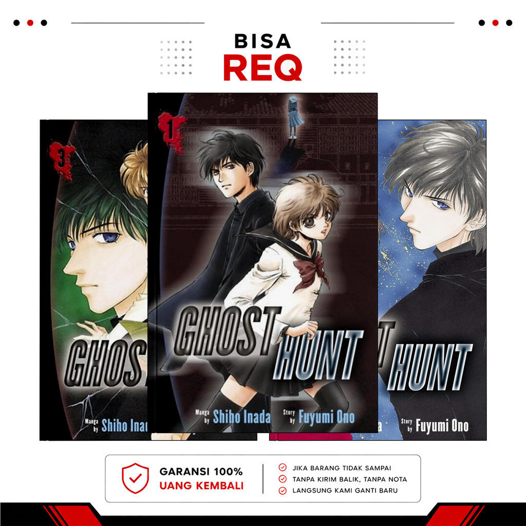 Ghost Hunt, Vol 1-11 ( Light Novel ) by Shiho Inada