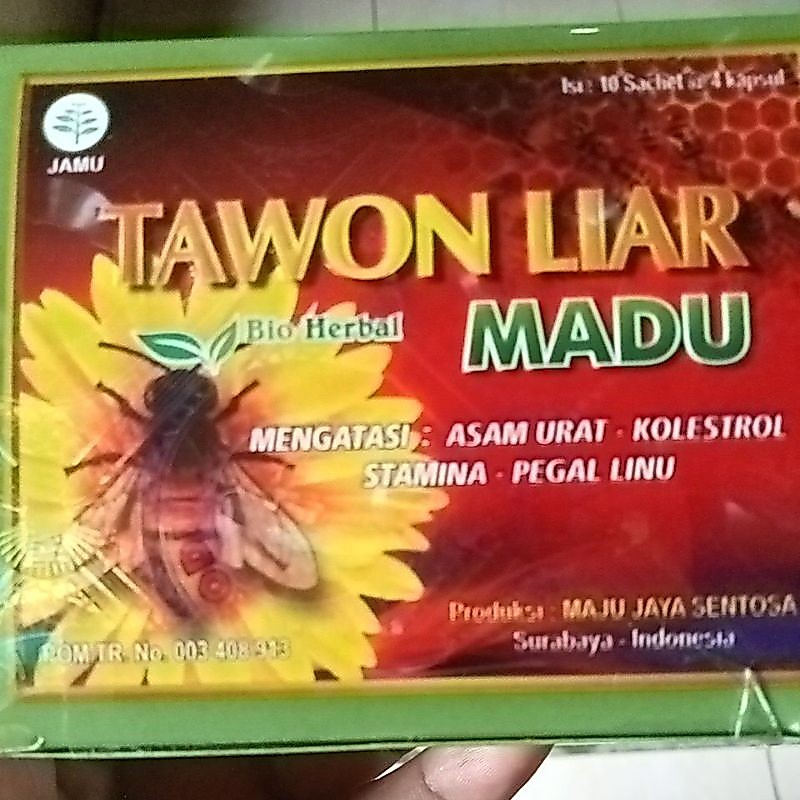 FLASH SALE JUM'AT BERKAH Tawon Liar Madu Jamu Herbal Asam Urat