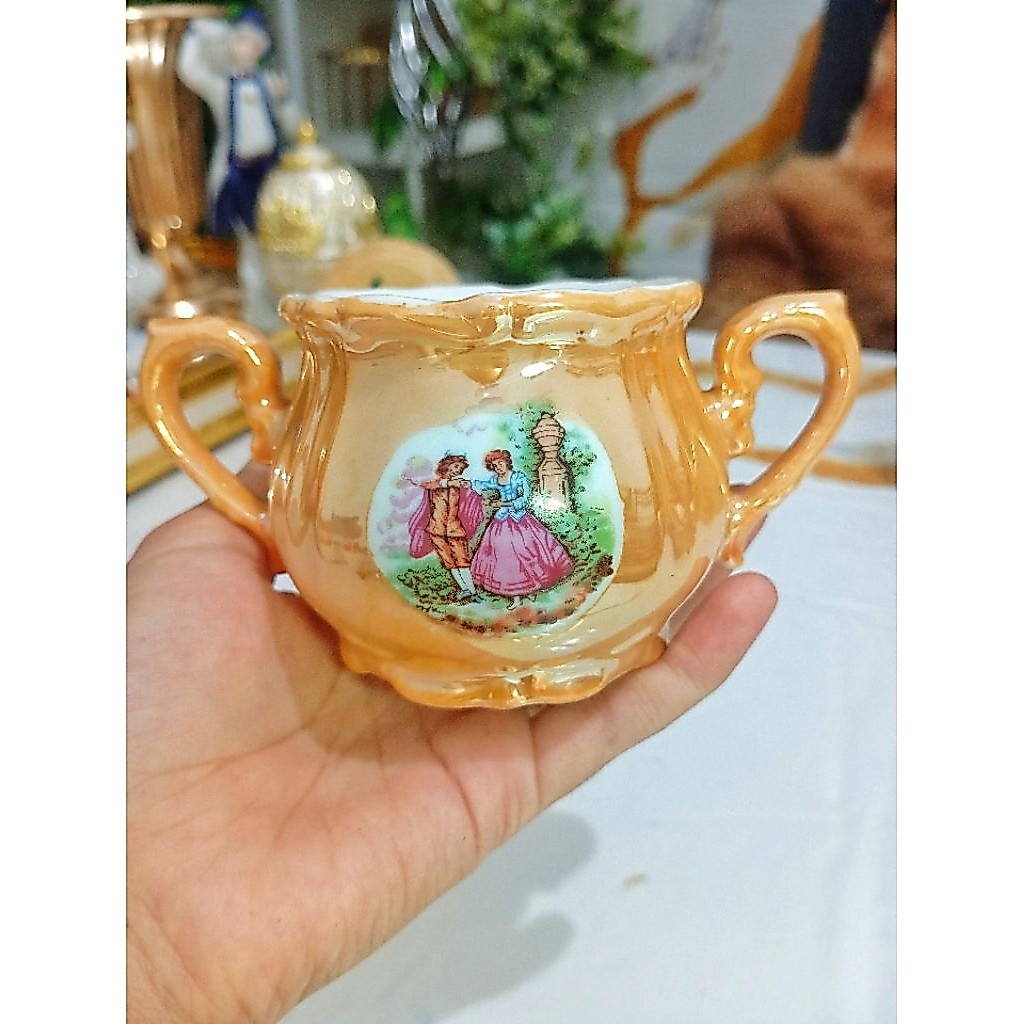 pajangan guci mini noritek vintage