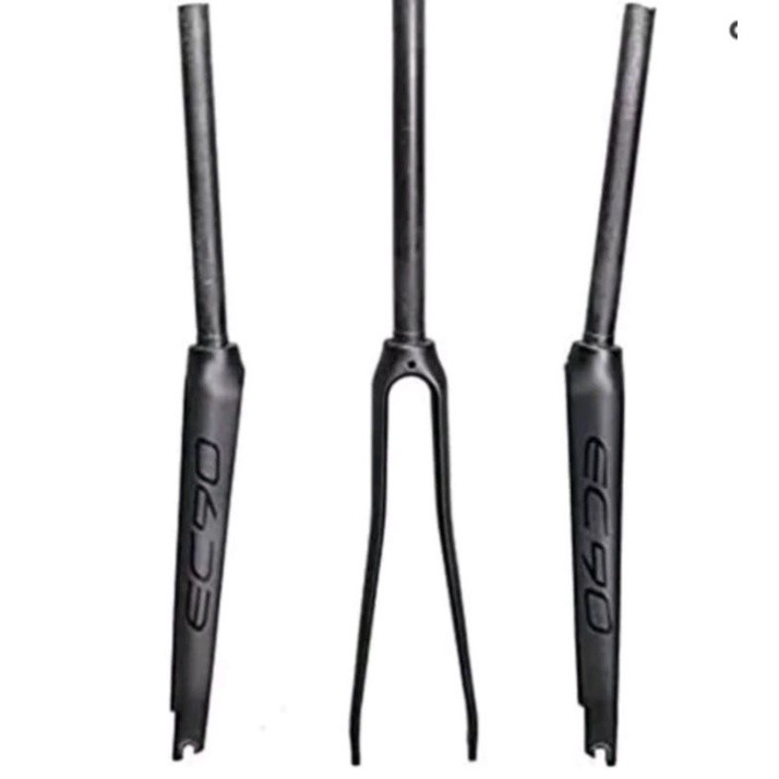 EC90 Garpu Fork Carbon 700C Sepeda Balap Fork Rigid Karbon Sepeda Roadbike