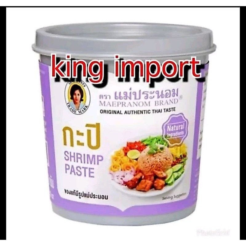 Maepranom Shrimp paste 350gr terasi thailand