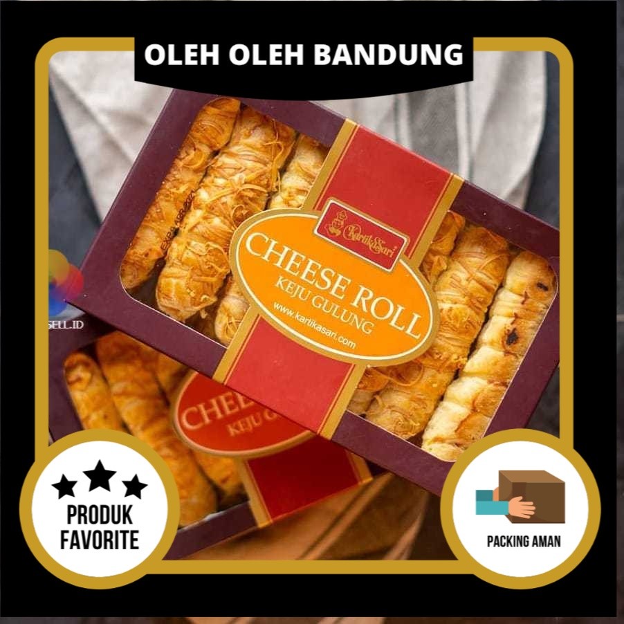 

Kartika Sari - Cheese Roll Puff Pastry - Oleh Oleh Kue Bandung