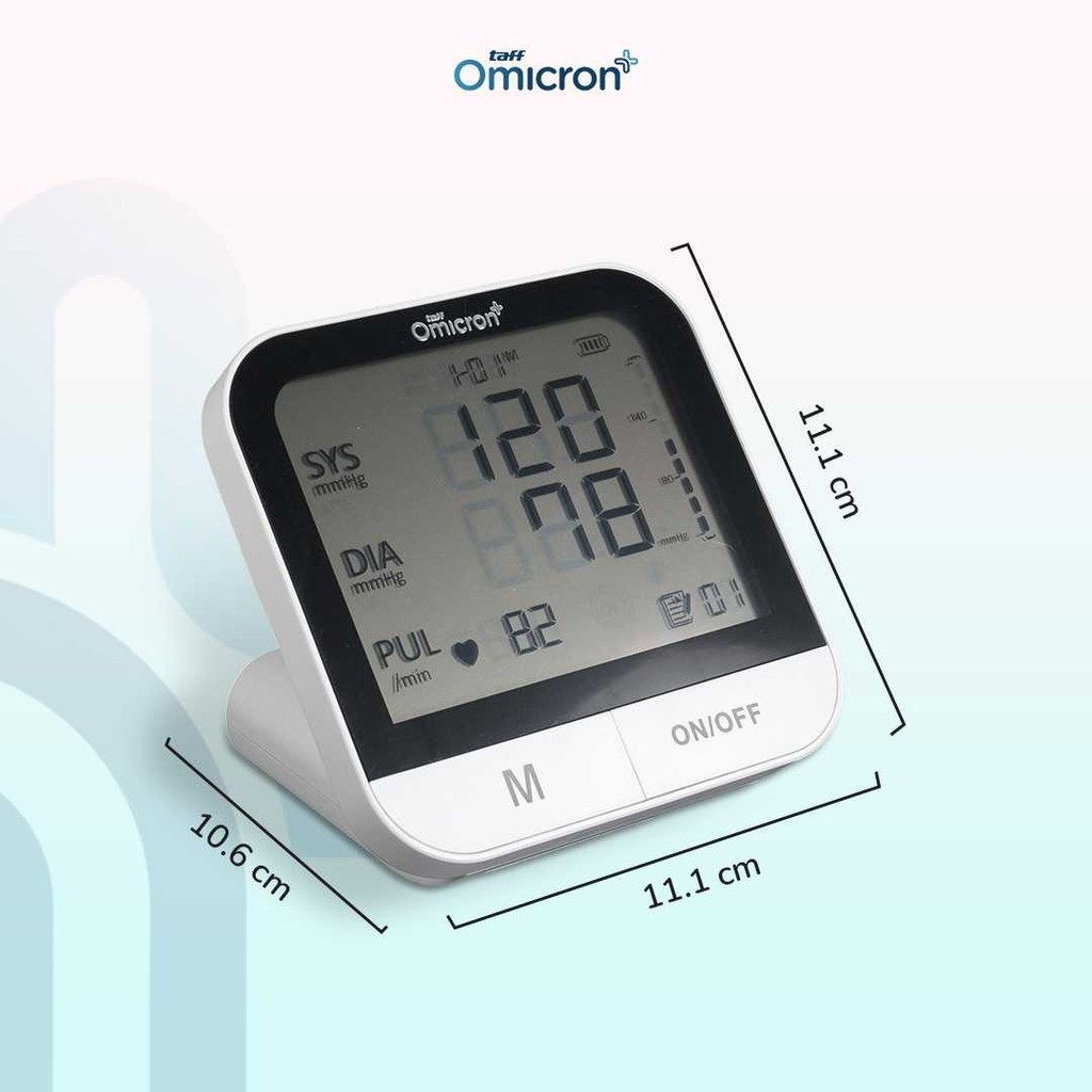 PSNMART Omicron Tensimeter Digital Pengukur Tekanan Darah English Voice - BMP-A7VL