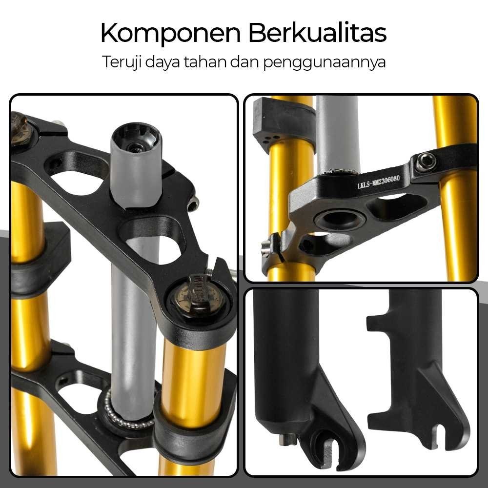 SULASTR Lankeleisi Downhill Front Fork Sepeda Listrik Lankeleisi XT750 Plus