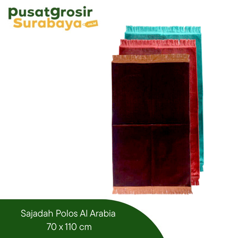 Sajadah Polos  70 x 110 Al Arabia Sajadah Bludru