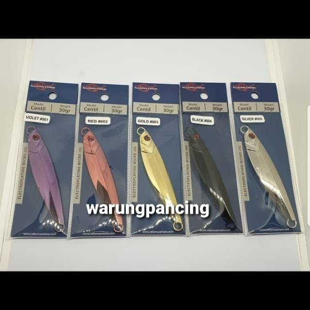 Ori METAL JIG RELIX NUSANTARA CENTIL 12gram