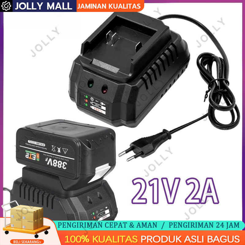 21v Charger Makita Lithium Bor Charger Adaptor Casan Cas Baterai Cordless Nagawa Bor Impact Wrench K