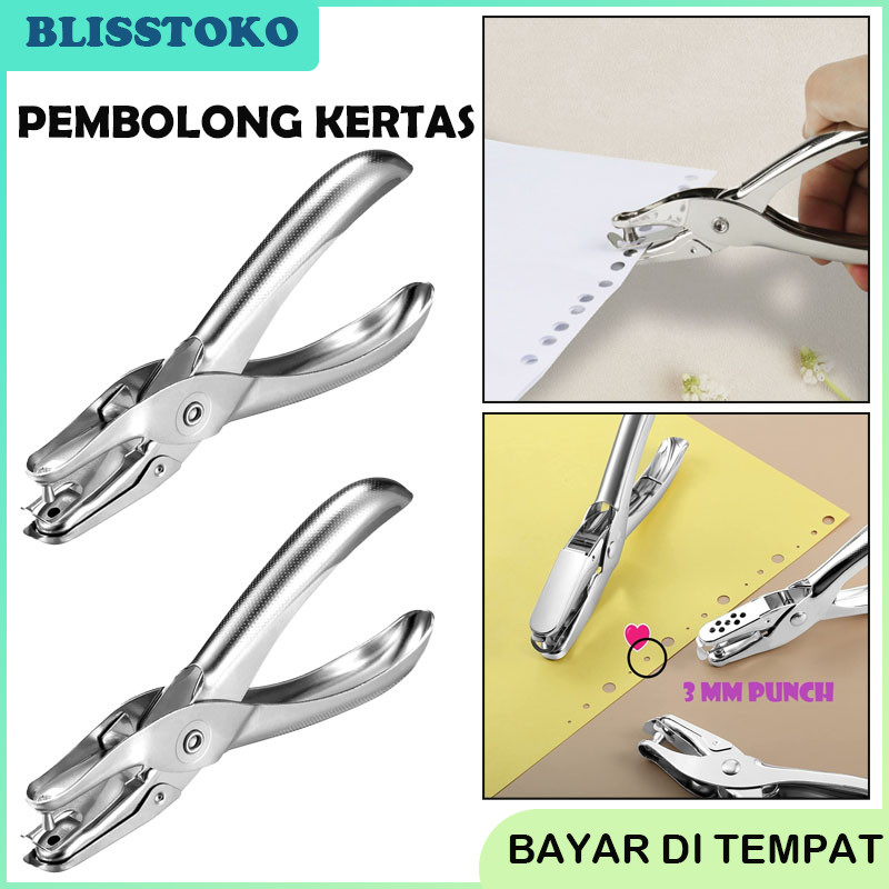 

One Hole Hang Tag Puncher Circle/Pembolong Kertas Satu Lubang/Perforator/Pervorator