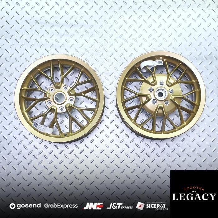 Velg Piaggio Original  Model Spoke Y BBS Front & Rear Vespa Sprint Primavera S LX LXV