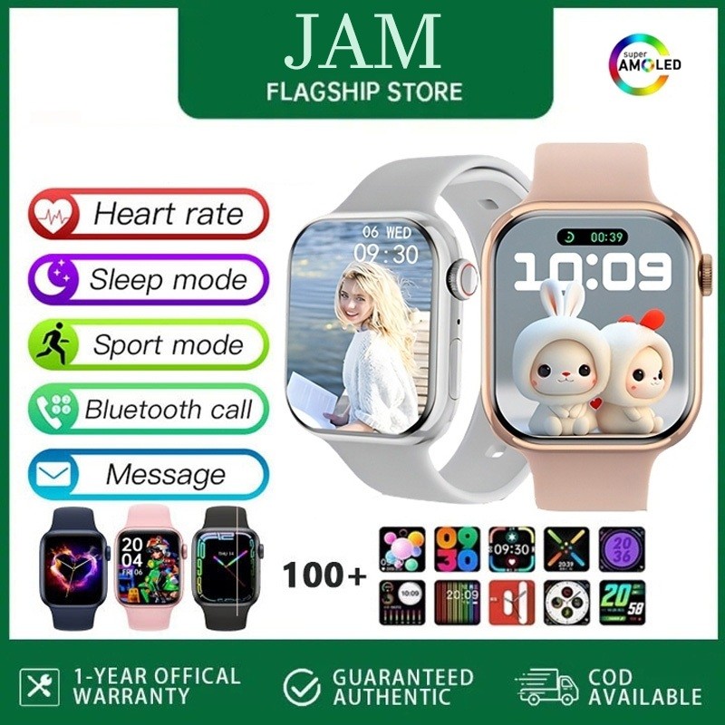 

2025 New Original Smart watch S9 Pro Max 2.01 " inci Watch 9 Jam olahraga Pria bluetooth NFC jam tangan lari running sport wanita Smartwatch Digital Jam Tangan Monitor Detak Jantung Smartwatch Bisa telpon bisa dan wallpaper IOS Android