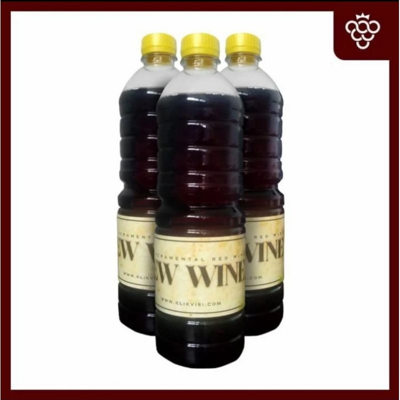 

Anggur Perjamuan Kudus Botol 1liter