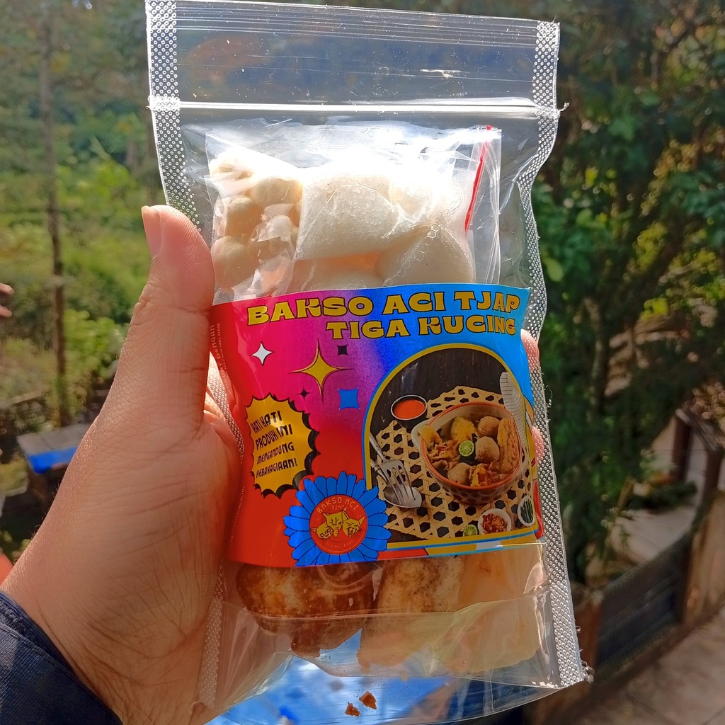 

Baso Aci Original Kumplit Murah Cuanki Tahu Siomay Lidah Chilli Oil Enak Gurih Bakso Aci Premium TTK