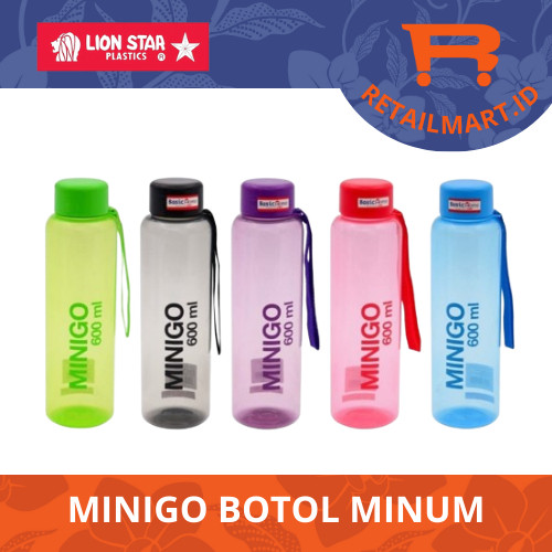 LION STAR MINIGO BOTOL MINUM BASIC HOME 400, 600, 800, 1000 ML